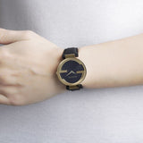 Gucci Interlocking G Grammy Special Edition Black Dial Black Leather Strap Watch for Women - YA133312 Buy Now By Gucci