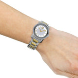 Movado Bold Silver Dial Two Tone Steel Strap Watch For Women - 3600256 Buy Now By Movado