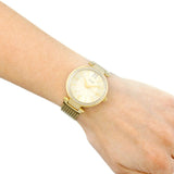 Guess Soho Champagne Dial Stainless Steel Mesh Bracelet Watch For Women - W0638L2 Buy Now By Guess