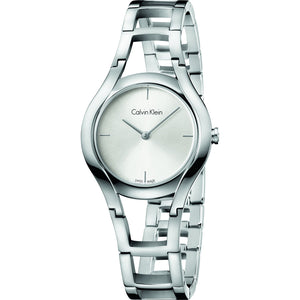Calvin Klein Class White Dial Silver Steel Strap Watch for Women - K6R23126 Buy Now By Calvin Klein
