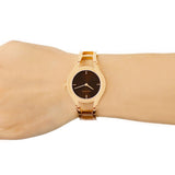 Calvin Klein Class Brown Dial Rose Gold Steel Strap Watch for Women - K6R2362K Buy Now By Calvin Klein