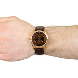 Calvin Klein Infinity Brown Dial Brown Leather Strap Watch for Men - K5S346GK Buy Now By Calvin Klein