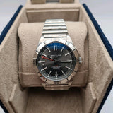 Breitling Chronomat GMT 40 Brown Dial Silver Steel Strap Watch for Men - A32398101M1A1 Buy Now By Breitling