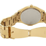 Michael Kors Slim Runway Black Dial Gold Steel Strap Watch for Women - MK3803 Buy Now By Michael Kors