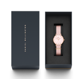 Daniel Wellington Petite Mother of Pearl Pink Dial Pink Nylon Strap Watch For Women - DW00100512 Buy Now By Daniel Wellington