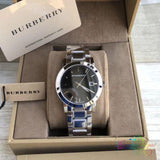 Burberry The City Black Dial Silver Stainless Steel Strap Watch for Women - BU9001 Buy Now By Burberry