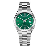 Citizen Tsuyosa Automatic Green Dial Silver Steel Strap Watch For Men - NJ0150-81X Buy Now By Citizen