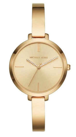 Michael Kors Jaryn Quartz Gold Dial Gold Steel Strap Watch For Women - MK3734 Buy Now By Michael Kors