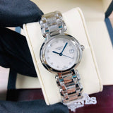 Longines PrimaLuna Mother of Pearl Dial Silver Steel Strap Watch for Women - L8.110.4.87.6 Buy Now By Longines