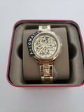 Fossil Rye Automatic Skeleton Gold Dial Gold Steel Strap Watch for Women - BQ3755 Buy Now By Fossil