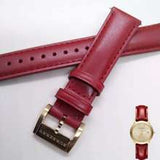 Burberry The City Gold Dial Red Leather Strap Watch for Women - BU9140 Buy Now By Burberry