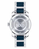 Movado Bold Silver Dial Two Tone Steel Strap Watch For Women - 3600354 Buy Now By Movado