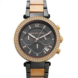 Michael Kors Parker Chronograph Grey Dial Two Tone Steel Strap Watch For Women - MK6440 Buy Now By Michael Kors