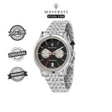 Maserati Legend Chronograph Black Dial Stainless Steel Watch For Men - R8873638001 Buy Now By Maserati
