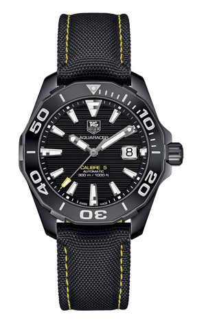 Tag Heuer Aquaracer Black Dial Watch for Men - WAY218A.FC6362 Buy Now By Tag Heuer