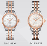 Tissot Le Locle Automatic Small Lady Silver Dial Two Tone Steel Strap Watch For Women - T41.2.183.33 Buy Now By Tissot