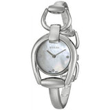Gucci Horsebit Collection Diamonds Mother of Pearl Dial Silver Steel Strap Watch For Women - YA139506 Buy Now By Gucci