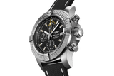 Breitling Avenger Chronograph 45mm Black Dial Black Leather Strap Watch for Men - A13317101B1X1 Buy Now By Breitling