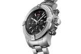 Breitling Super Avenger Chronograph 48 Black Dial Silver Steel Strap Watch for Men - A13375101B1A1 Buy Now By Breitling
