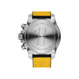 Breitling Super Avenger Chronograph 48 White Dial Black Nylon Strap Watch for Men - A133751A1A1X1 Buy Now By Breitling