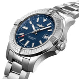 Breitling Avenger Automatic GMT 45 Blue Dial Silver Steel Strap Watch for Men - A32395101C1A1 Buy Now By Breitling