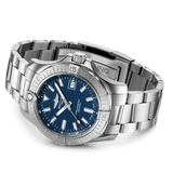 Breitling Avenger Automatic 43mm Blue Dial Silver Steel Strap Watch for Men - A17318101C1A1 Buy Now By Breitling