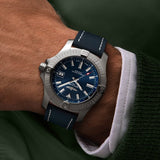 Breitling Avenger Automatic 43mm Blue Dial Blue Nylon Strap Watch for Men - A17318101C1X2 Buy Now By Breitling