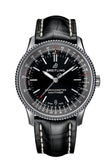 Breitling Navitimer Automatic 38mm Black Dial Black Leather Strap Mens Watch - A17325241B1P1 Buy Now By Breitling