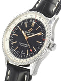 Breitling Navitimer 1 Automatic 41mm Black Dial Black Leather Strap Mens Watch - A17326211B1P1 Buy Now By Breitling