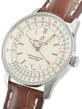 Breitling Navitimer Automatic 41mm Brown Leather Strap Mens Watch - A17326211G1P1 Buy Now By Breitling
