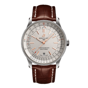 Breitling Navitimer 1 Automatic 41mm White Dial Brown Leather Strap Mens Watch - U17326241G1P2 Buy Now By Breitling