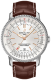 Breitling Navitimer Automatic 41 White Dial Brown Leather Strap Watch for Men - A17326211G1P2 Buy Now By Breitling