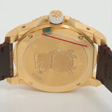 Gucci Dive Doraemon Brown Dial Brown Leather Strap Watch For Men - YA136334 Buy Now By Gucci