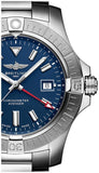 Breitling Avenger Automatic GMT 45 Blue Dial Silver Steel Strap Watch for Men - A32395101C1A1 Buy Now By Breitling