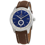 Breitling Premier Automatic 40mm Blue Dial Brown Leather Strap Mens Watch - A37340351C1X2 Buy Now By Breitling