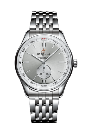 Breitling Premier Automatic 40mm Stainless Steel Silver Dial Mens Watch - A37340351G1A1 Buy Now By Breitling