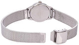 Calvin Klein Minimal White Dial Silver Mesh Bracelet Watch for Women - K3M2312Y Buy Now By Calvin Klein