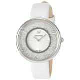 Swarovski Crystalline Pure White Dial White Leather Strap Watch for Women - 5275046 Buy Now By Swarovski