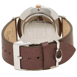 Coach Perry White Dial Brown Leather Strap Watch for Women - 14503154 Buy Now By Coach