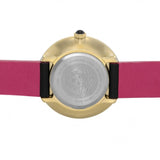 Versace V-Flare Quartz Black Dial Black Leather Strap Watch for Women - VEBN00218 Buy Now By Versace