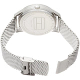 Tommy Hilfiger Damon Quartz Chronograph Black Dial Silver Mesh Bracelet Watch for Men - 1791415 Buy Now By Tommy Hilfiger