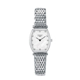 Longines La Grande Classique de Longines Tonneau White Dial Silver Steel Strap Watch for Women - L4.205.4.87.6 Buy Now By Longines