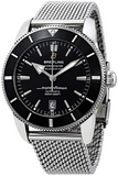 Breitling Superocean Heritage B20 Automatic 46 Black Dial Silver Mesh Bracelet Watch for Men - AB2020121B1A1 Buy Now By Breitling