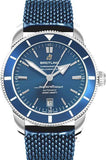 Breitling Superocean Heritage B20 Automatic 46 Blue Dial Blue Mesh Bracelet Watch for Men - AB2020161C1S1 Buy Now By Breitling