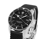 Breitling Superocean Heritage B20 Automatic 44 Black Dial Black Mesh Bracelet Watch for Men - AB2030121B1S1 Buy Now By Breitling