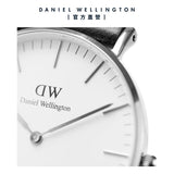 Daniel Wellington Classic York White Dial Black Leather Strap Watch For Men - DW00100025 Buy Now By Daniel Wellington