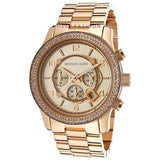 Michael Kors Dylan Rose Gold Dial Rose Gold Steel Strap Watch for Women - MK5576 Buy Now By Michael Kors