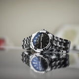 Maurice Lacroix Aikon Venturer Black Dial Silver Steel Strap Watch for Men - AI1008-SS002-331-1 Buy Now By Maurice Lacroix