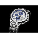 Maurice Lacroix Aikon Chronograph Silver Dial Silver Steel Strap Watch for Men - AI1018-SS002-131-1 Buy Now By Maurice Lacroix