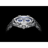 Maurice Lacroix Aikon Chronograph Silver Dial Silver Steel Strap Watch for Men - AI1018-SS002-131-1 Buy Now By Maurice Lacroix